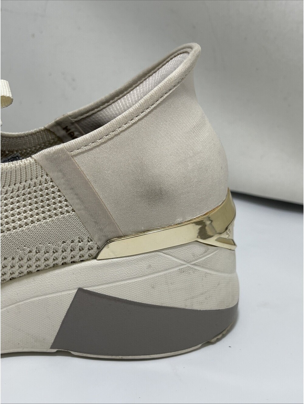 Skechers Women's Slip-ins Mark Nason: a Wedge - Crecent Sneaker | Size 11 - Picture 15 of 16